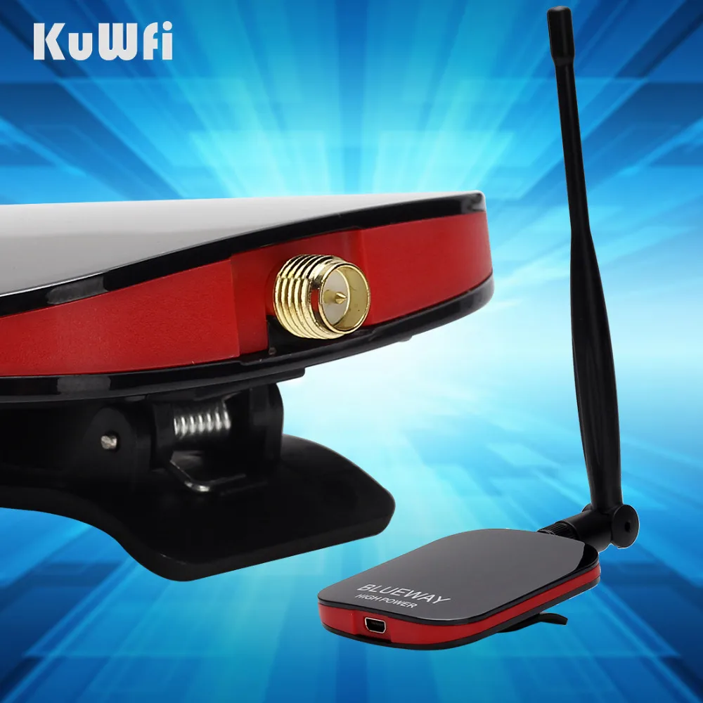 

150Mbps 2000WM Wireless Wifi Adapter With Ralink3070L 5dbi Antenna WEP Encrypted Computer WiFi Signals Without package Box