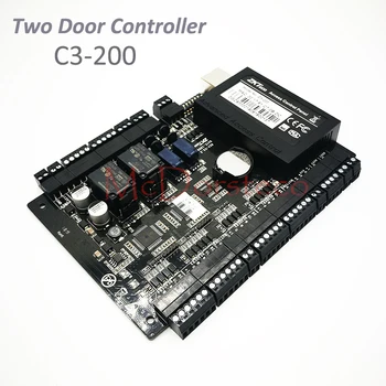 

ZK C3-200 Tcp/Ip Rfid Card Access Control System Two door Security Access Controller Double Door Access Control Panel