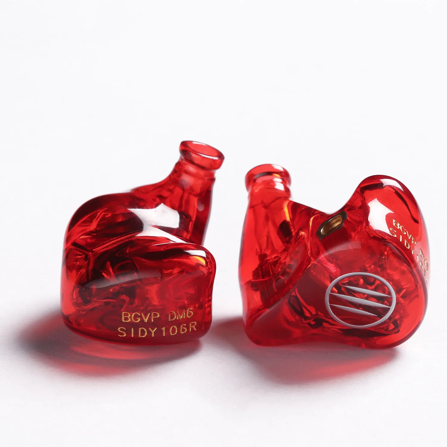 BGVP DM6 Audiophile 5BA Earphone In Ear Balanced Armature Monitor Earphones Customization Waterproof 6N 8Core HiFi Earbuds