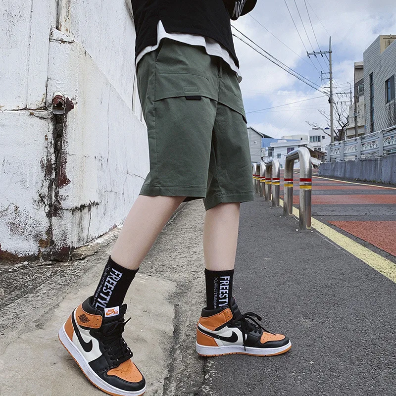 Fashion Summer Cargo Shorts Men Cotton Joggers Casual Short Home Pockets Sport Solid Plus Size Khaki Black Green Street Wear 4XL Fashion Summer Cargo Shorts Men Cotton Joggers Casual Short Home Pockets Sport Solid Plus Size Khaki Black Green Street Wear 4XL
