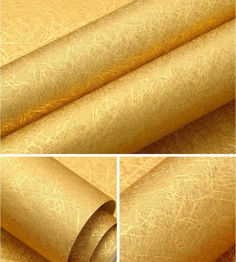 Beibehang Золотая фольга обои рулон серебряной стены рулон бумаги светящиеся Свадебные украшения papel де parede 3D обои для стен - Цвет: 1808081