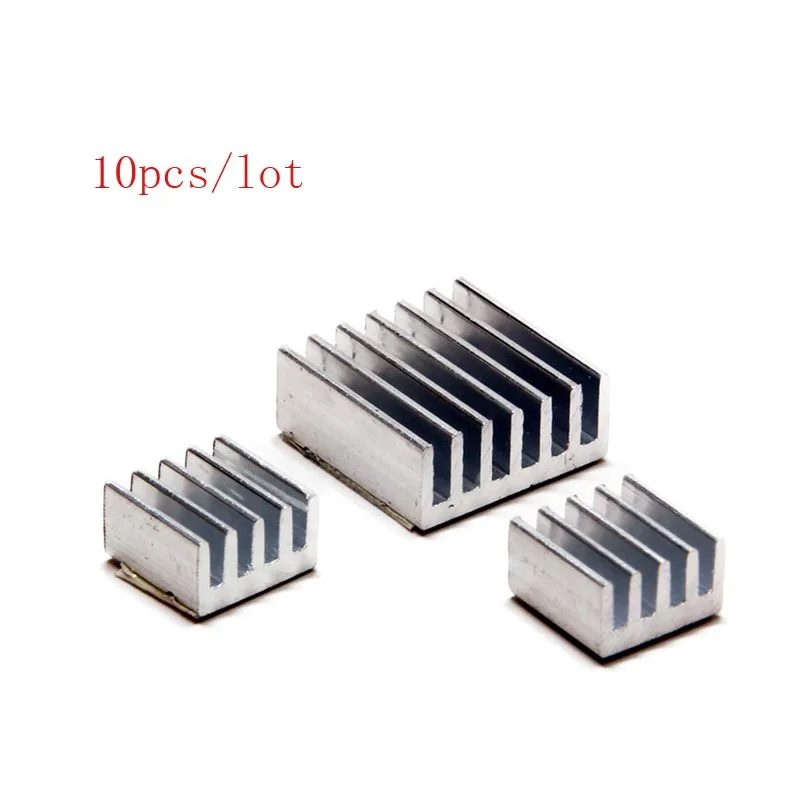 10 шт./Лот алюминиевый радиатор для Raspberry Pi 3 радиаторы Model B Plus / 2 | Компьютеры и офис