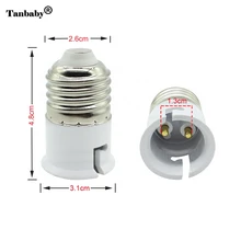 Tanbaby 5 шт. E27 для B22 лампа база противопожарные тканевый Светильник Конвертор гнездо Стандартный патрон для лампы преобразования лампочки