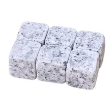 6 шт./компл. натуральный Виски камни потягивания льда камни для виски охладитель праздничный свадебный подарок Рождество бар интимные аксессуары