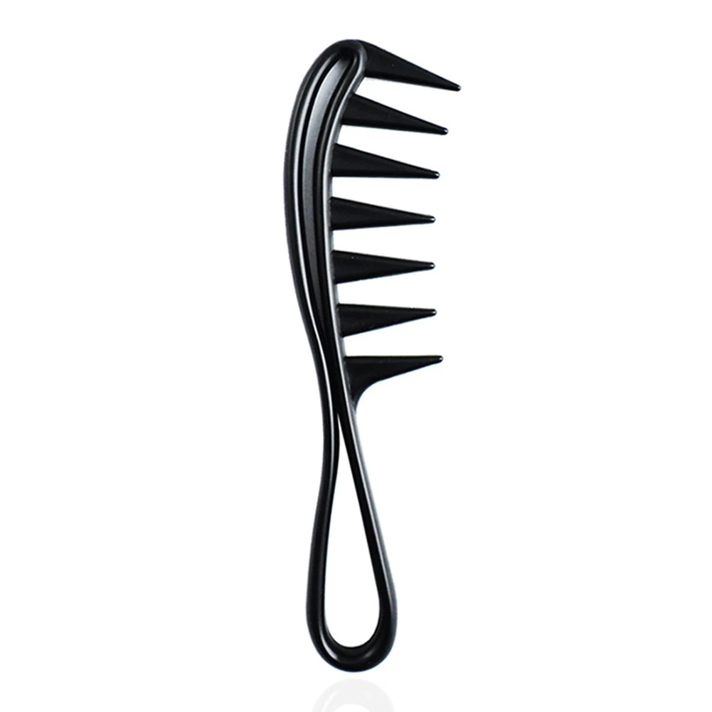 

Salon Gift Styling Wide Tooth Hairdressing Massage Plastic Curly Antistatic Comb Hair Straightener Exquisite Care