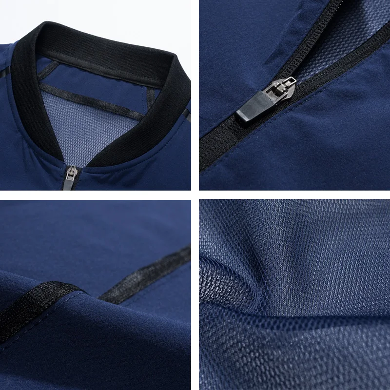 Reviews Men Jacket Spring Thin Waterproof Breathable Jacket High Quality Spring Autumn Zipper Windproof Loose Coat Overcoat Men Jacket