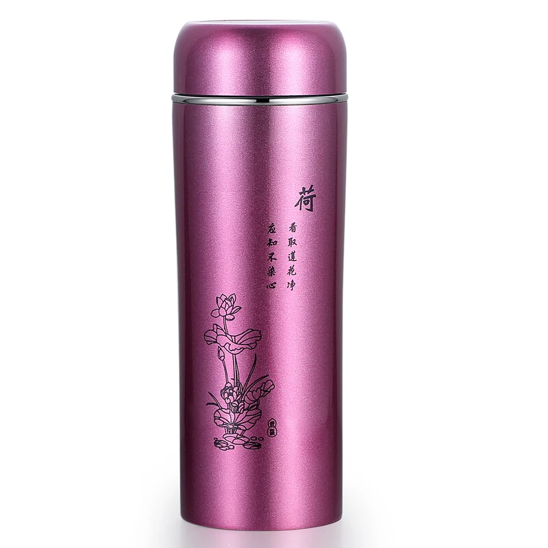 

Insulation cup, sterling silver hand-made 350 ml stainless steel portable coffee cup, perfect for office or living room.