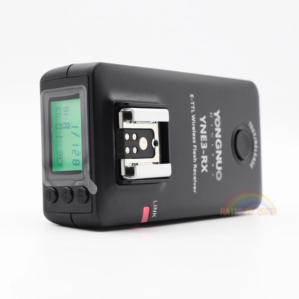 

Yongnuo YN-E3-RX YN-E3 RX e-TTL Wireless Flash Receiver Trigger for YONGNUO YN568EX II YN565EX II YN600EX-RT for Canon 580EX II