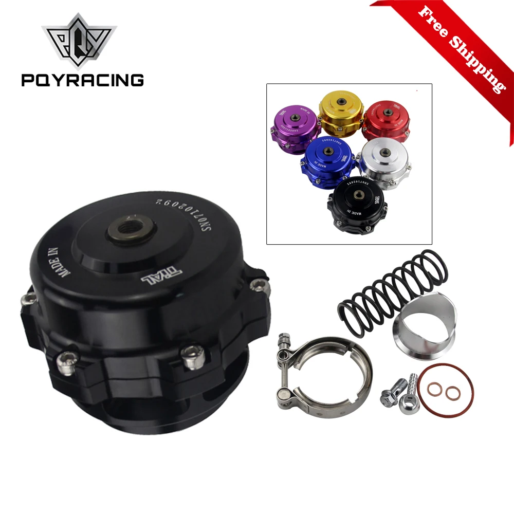 

Free Shipping High Quality 50mm Blow Off Valve CNC BOV Authentic with v-band Flange with logo PQY5766