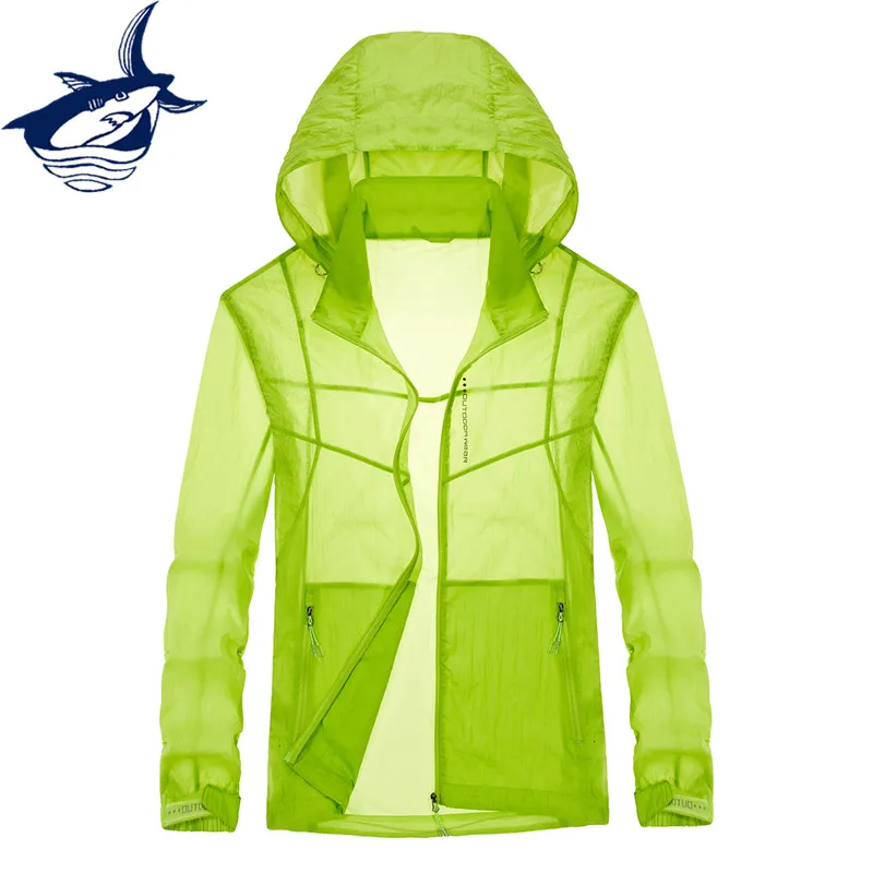 Sun protective jacket men clothes 2018 thin sunscreen quick dry Summer