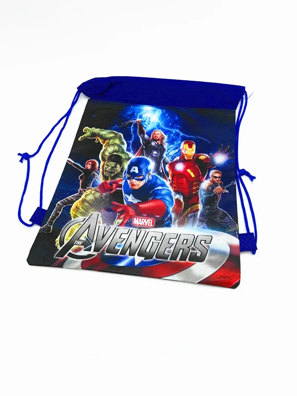 

1pcs/lot avengers string bags kids favor avengers string back bags kids birthday party supplies happy birthday party decoration