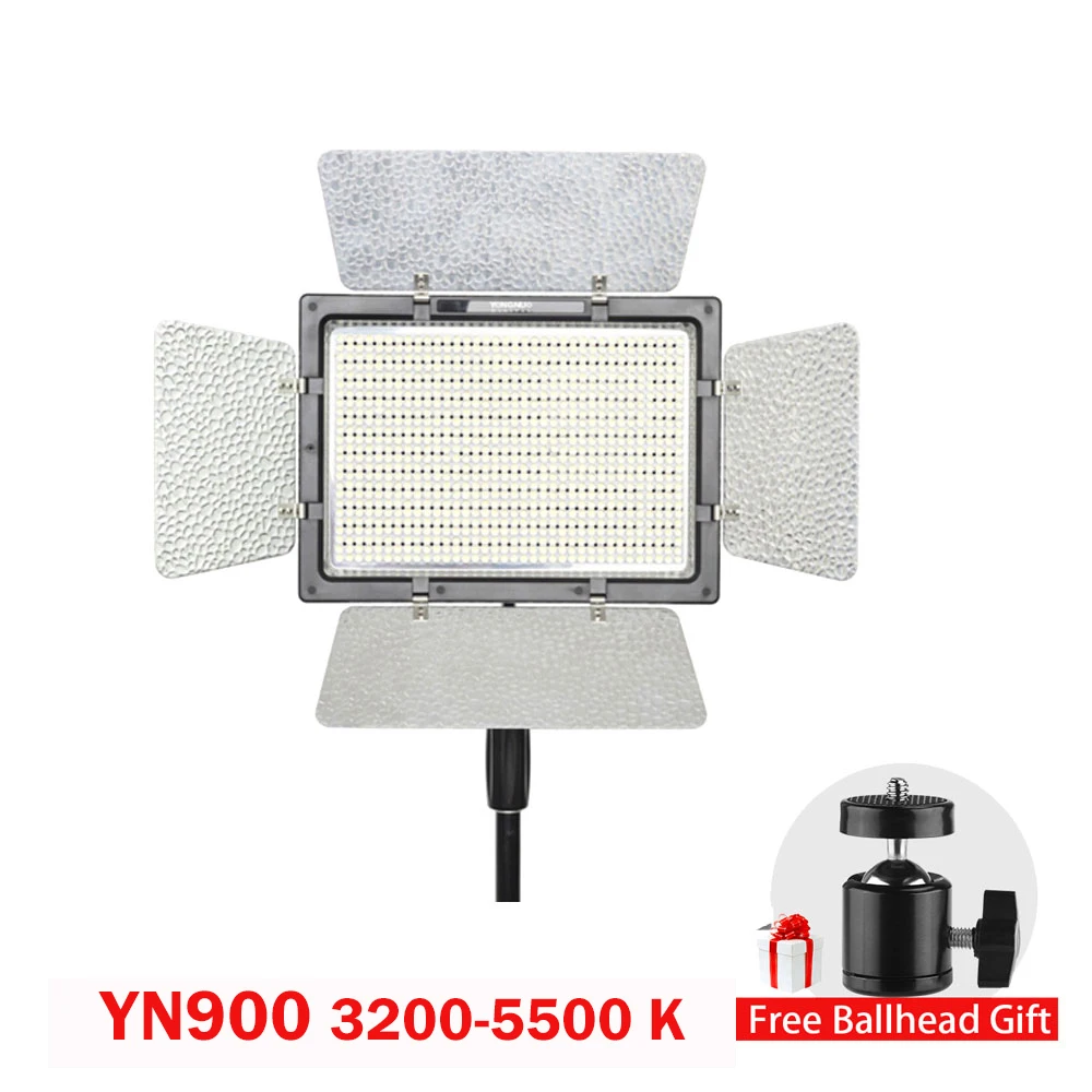 

Yongnuo YN900 CRI 95 3200-5500K Wireless Color LED Beam Video Light Control By Phone App for Wedding Photography Studio
