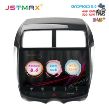 10.2″ Android 8.0 Octa Core Car GPS Player for Mitsubishi ASX 2010 2011 2012 NO DVD with 4GB +32GB Stereo Radio Audio Head unit