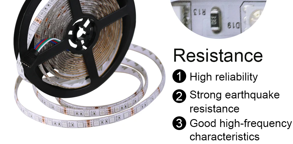 5050 RGB LED Strip light tape lamp (8)
