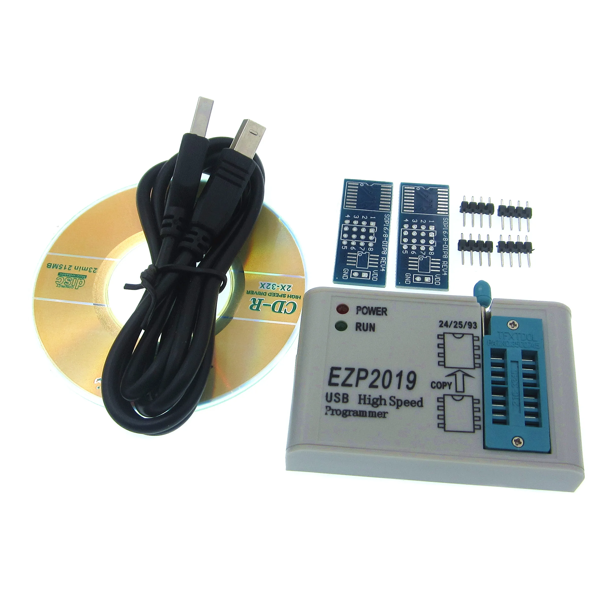 Горячая EZP2019 высокоскоростной USB SPI программатор лучше, чем EZP2010 EZP2013 Поддержка 32 м флэш 24 25 93 EEPROM 25 флэш-память, BIOS WIN7 WIN8