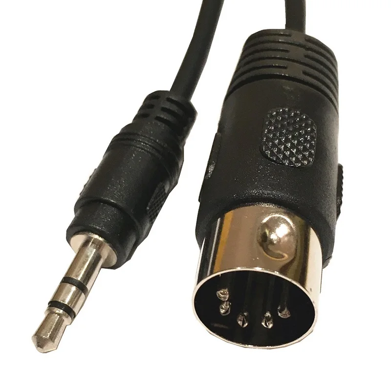 Высокое качество MIDI 5 Pin Din штекер 3 мм стерео разъем аудио Удлинительный кабель 0 м