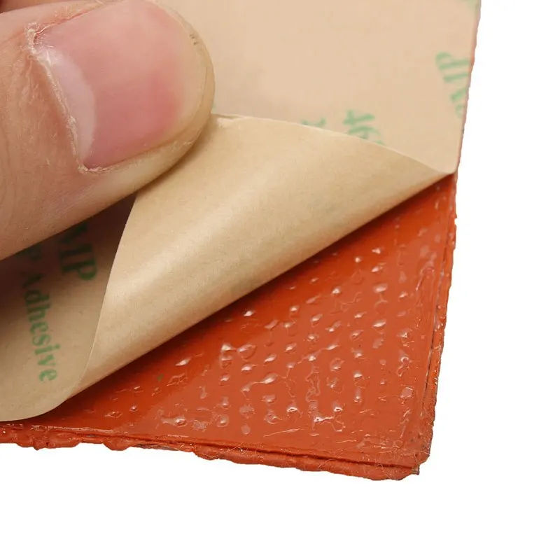 DWZ 12x12cm Silicone 120W 12V Heater Pad Heating Mat For 3D Printer Heated Bed