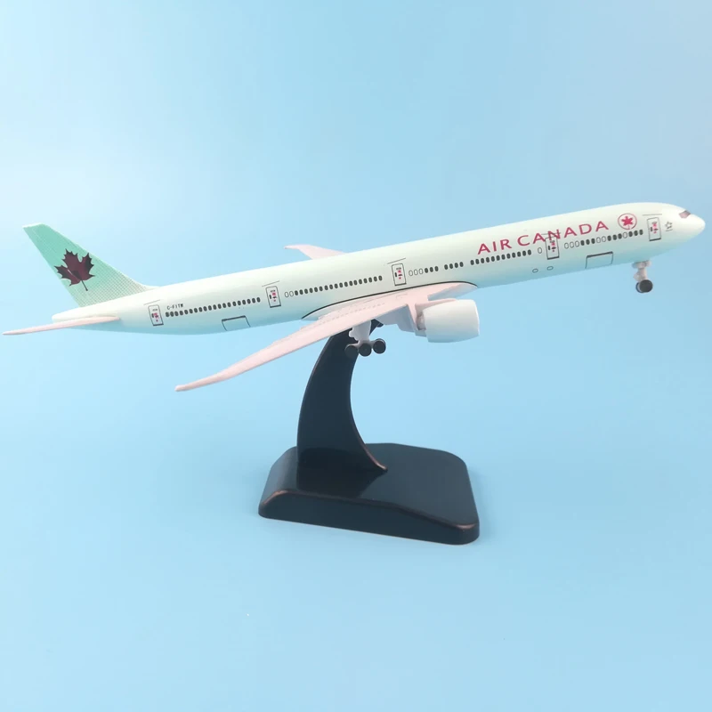 

JASON TUTU Plane Model Airplane Model AIR CANAD Boeing 777 Aircraft Model 1:200 Diecast Metal 20cm Airplanes Plane Toy Gift