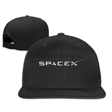 Классические SpaceX плоские Бейсболки Шапки для унисекс