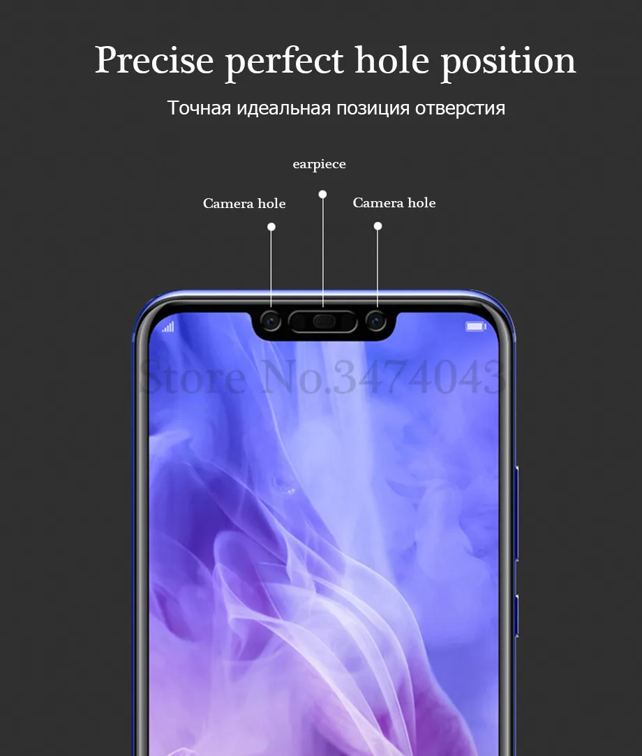 2 шт Полное закаленное стекло для huawei nova 4 3 3i 3E Полное покрытие экрана Защитная пленка для huawei nova 4 3 3i 3E стекло