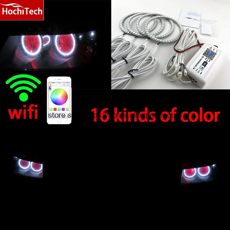 HochiTech отлично с несколькими цветами RGB Цвет гало кольца комплект Тюнинг