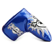 Высококачественный чехол для гольфа Cooyute с черепом из искусственной кожи, чехол для гольфа унисекс 4 вида цветов кожух для головки клюшки для гольфа