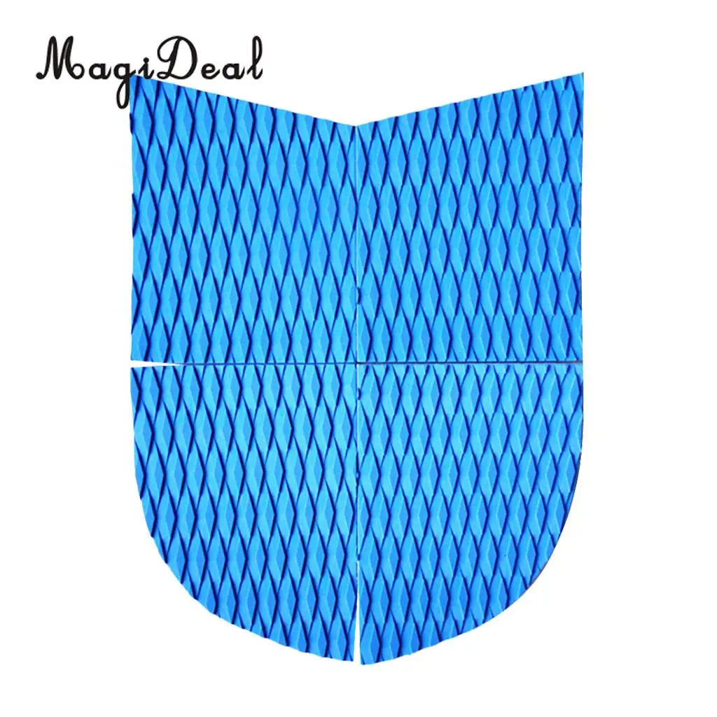 MagiDeal 4Pcs Non-Slip EVA Dog Pet Paw Traction Pads Deck Grip Mat Tail Pads for Kayak Surf SUP Surfboard Stand Up Paddle Board