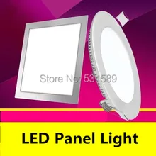 DHL30pcs 3 Вт/4 Вт/6 Вт/9 Вт/12 Вт/18 Вт/25 вт круглый светодиодный потолочный светильник Встраиваемый Кухня Ванная комната LED Подпушка свет теплый белый/холодный белый