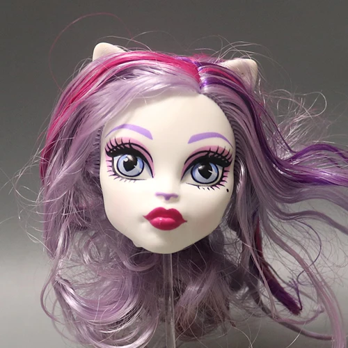 Hot Sale Soft Plastic Practice Makeup Training Doll Head For
