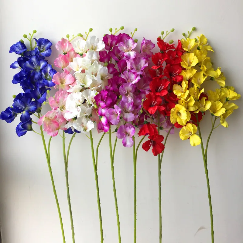 long stem fake flowers