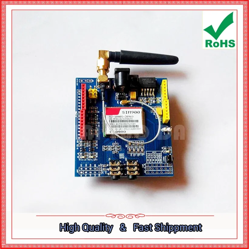 

UNO-A.D.N SIM900 Module 4-Band Development Board GSM SMS Wireless Super TC35i (C3B6)