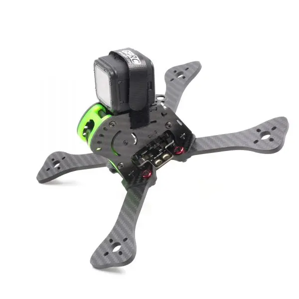 

DIY GEPRC GEP-IX5 Fairy 3k carbon fiber frame 4mm arm frame w/ power board 3D printed spinner FPV quadrocopter 200mm