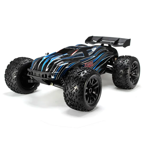 JLB гоночный Гепард 4WD 1/10 внедорожник RC грузовик Truggy 1:10 RC Monster Truck 21101 комплект только рама без каких-либо электрических деталей - Цвет: Blue body