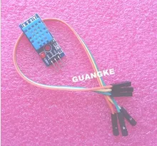 Free Shipping 20pcs DHT11 Temperature and Relative Humidity Sensor Module With Cable for font b Arduino