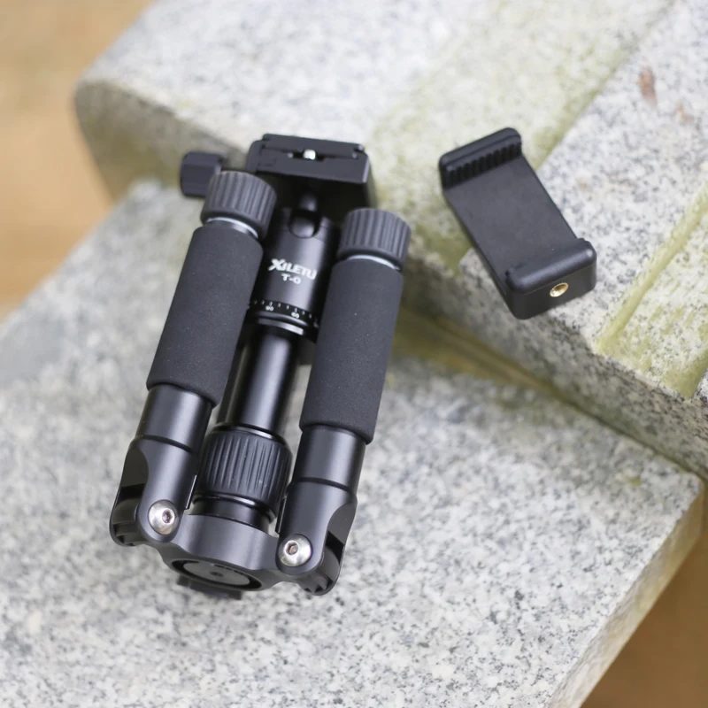 Free shipping XILETU FM5 MINI Aluminum Tripod Stable Desktop Tripod Ball Head For Digital camera Mirrorless