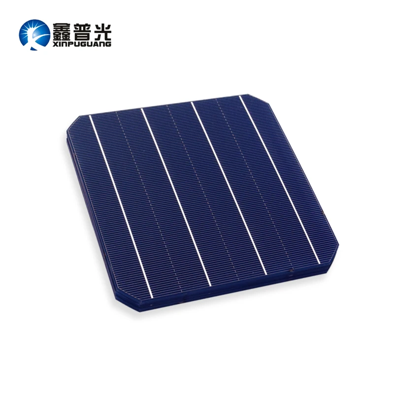 

XINPUGUANG 45PCS 4.8w mono cell 156*156MM PV Photovoltaic monocrystalline Silicon DIY 200w solar panel 0.5v Grade A efficient