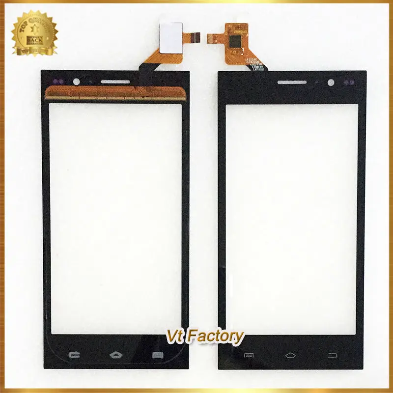 Original Black 4.5 inch Touch Screen For Highscreen Zera S Power Touch Panel Digitizer Screen Sensor Touchscreen Touchpad Glass