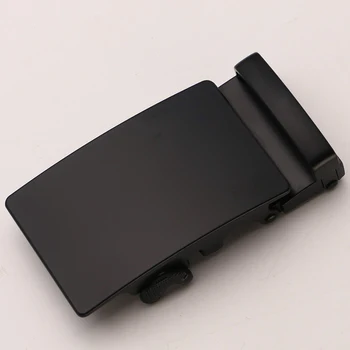 

[BATOORAP]2020 Casual Pure black matte High-quality Alloy Automatic Buckle Men's Leather Buckle Belt buckles