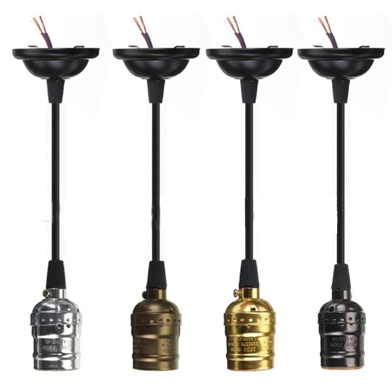 Luces colgantes antiguas Retro Edison, accesorios E27 para Bar, restaurante, lámparas colgantes Retro Para almacén, línea hogar, alambre colgante|Luces colgantes| - AliExpress