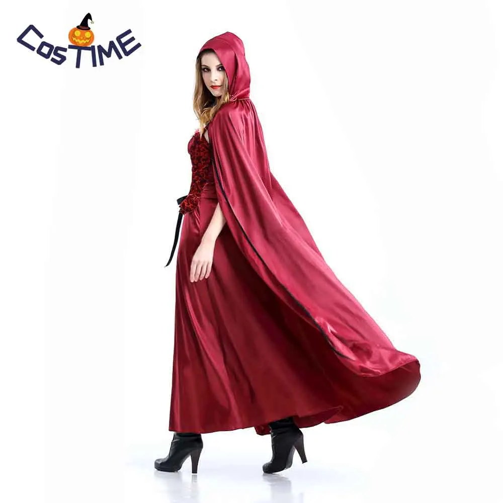red riding hood long dress