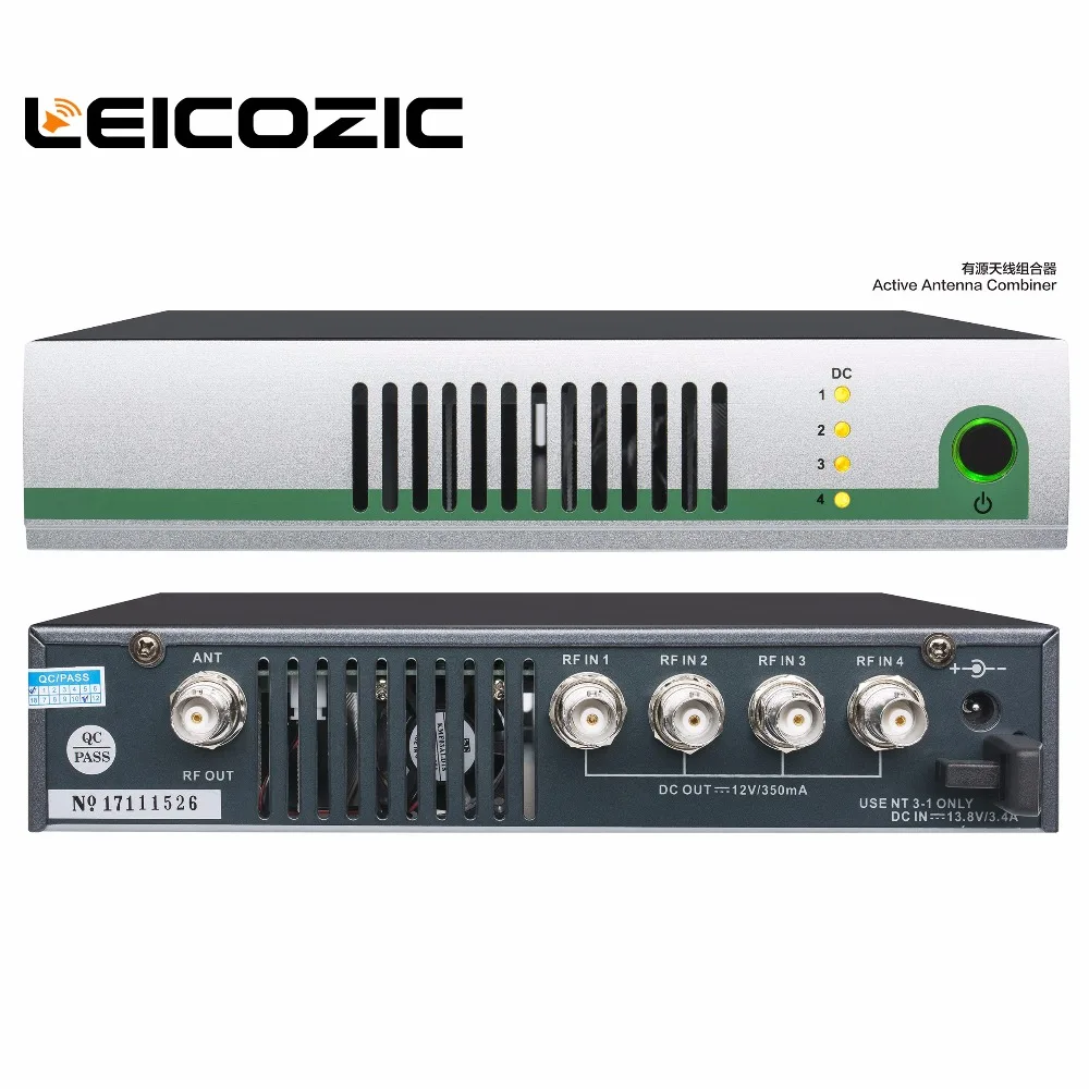Leicozic 500-950 МГц UHF беспроводная система антенна усилитель распределения питания+ Активный передатчик Combiner для монитора в ухо SR2050 IEM