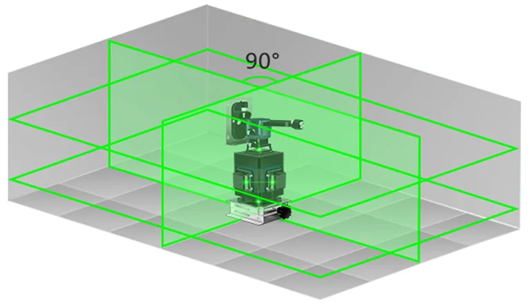 16 линий 3D уровень самонивелирующийся 360 горизонтальный и вертикальный крест супер мощный зеленый лазерный луч линии