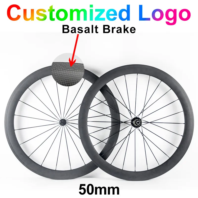 LEADNOVO 38 50 60 88mm 700C 23mm Road Bike Wheels Carbon Fiber Bicycle Wheelset Cycling Wheels