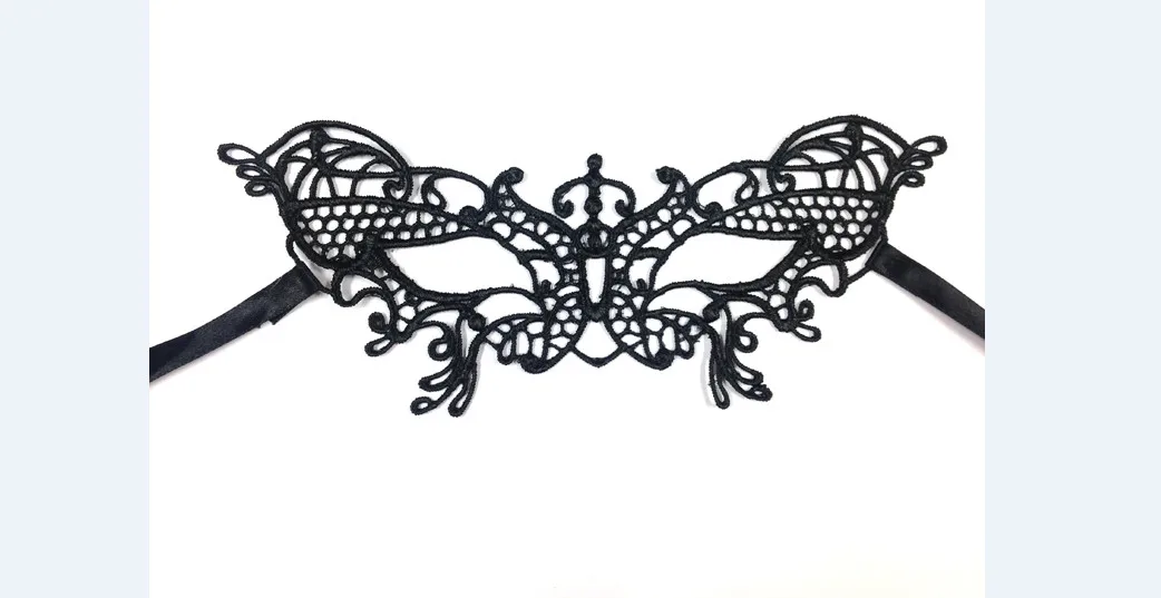 1 шт Сексуальная Женская Черная кружевная маска для лица, маскарадный бал, выпускной, Хэллоуин, Венецианский карнавал, крутой маскарадный костюм для анонима Марди - Цвет: 3 Big Butterfly