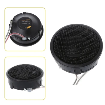 

1 Pair Car Stereo Audio Speaker Tweeter 120W Max Power Loud Dome Speakers 92dB