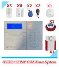 WebIE Control TCP IP Alarm System GSM Alarm System Security Home Alarm System GPRS Alarm System