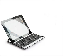 Aluminum Wireless Bluetooth Keyboard Metal Case Cover For Apple iPad 2 3 4 A1395 A1396 A1416
