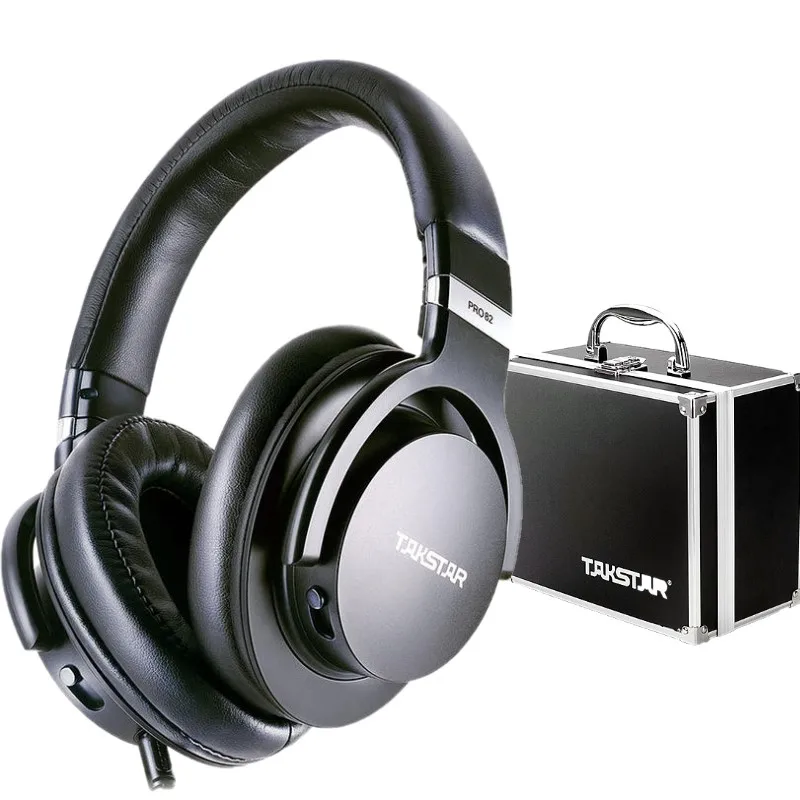 Оригинальные наушники Takstar PRO82/PRP 82 Stereo Dynamic Hifi регулируемые басы DJ гарнитура