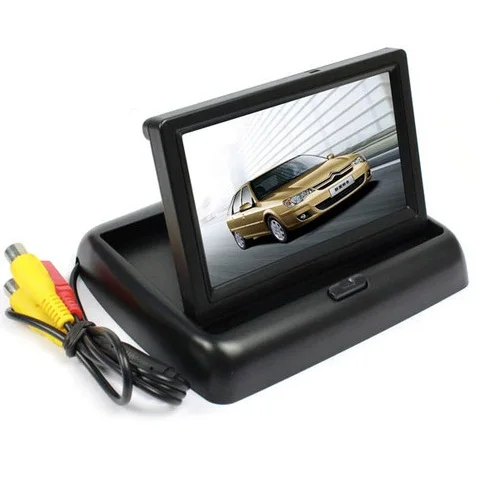 ANSHILONG HD 4 3 inch TFT LCD Color Display Foldable Car Monitor for Rearview font b