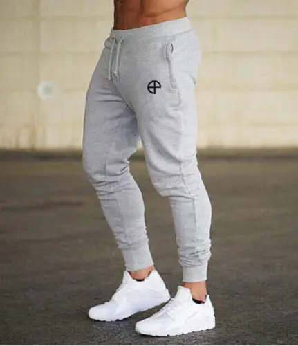 Mens White Workout Pants